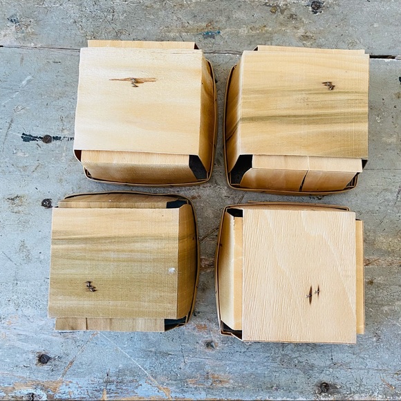 ♥️ Vintage ♥️ Brown Berry Baskets Lot - Picture 3 of 6